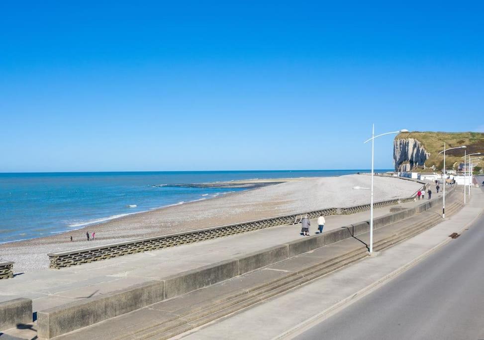 LES TAMARIS, Villa face à la mer, emplacement privilégié Veulettes-sur-Mer Exterior foto